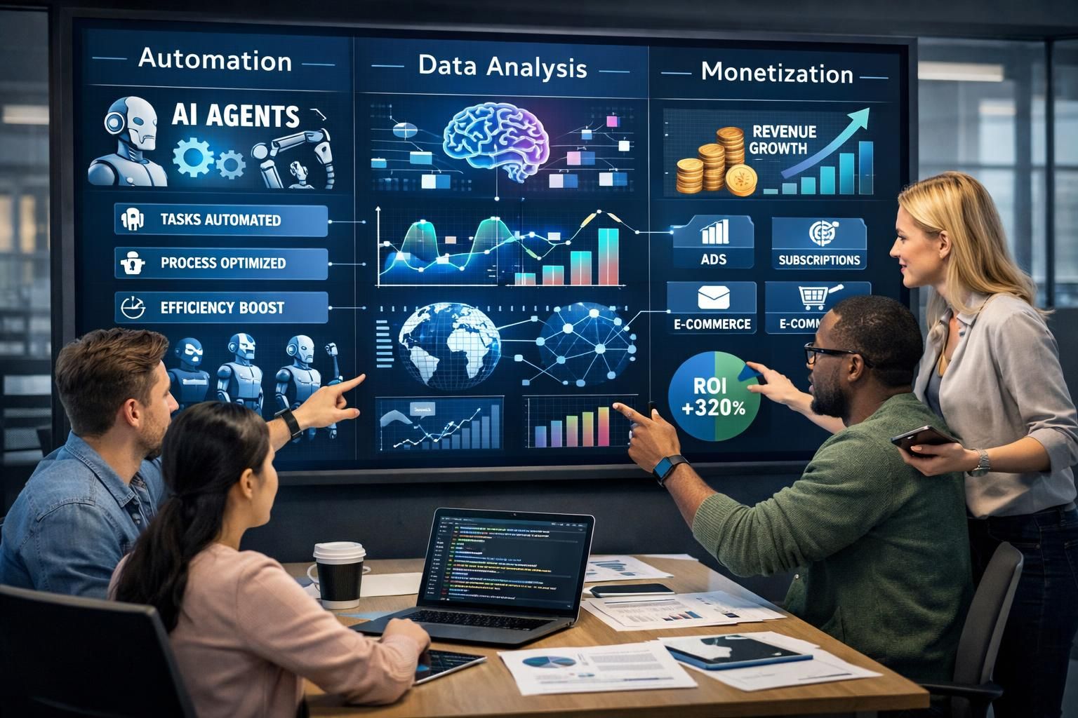 erfahren sie, wie künstliche intelligenz genutzt werden kann, um automatisierungsprozesse effektiv in einnahmen umzuwandeln und geschäftserfolge zu steigern.