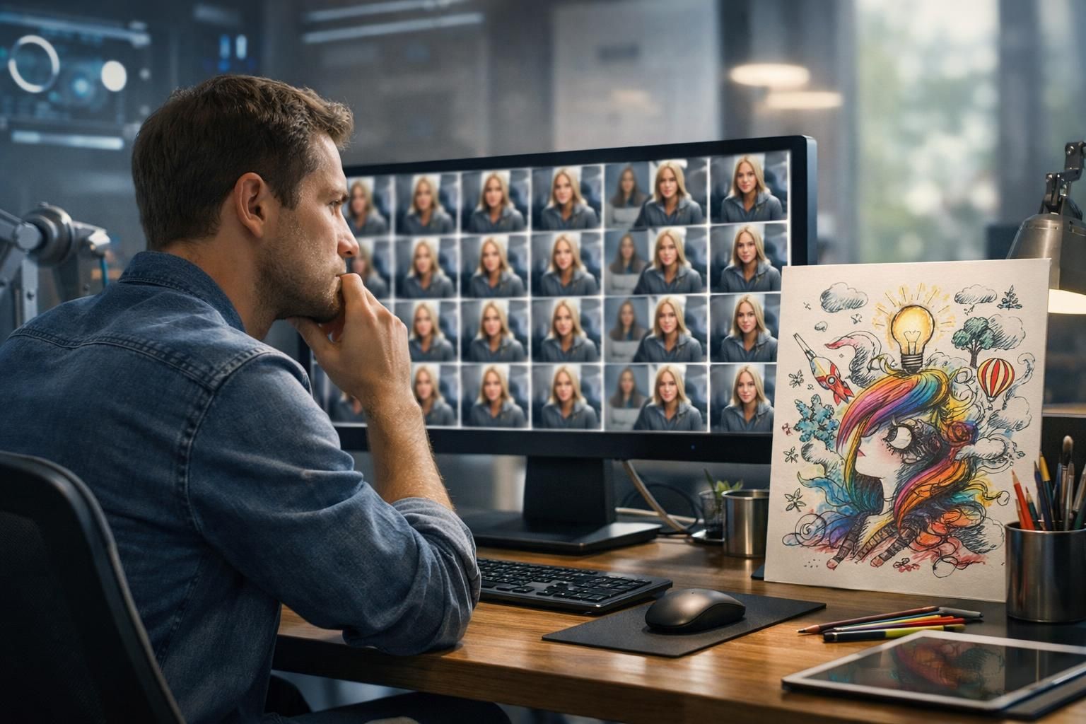 erfahren sie, wie man mit künstlicher intelligenz einzigartigen und differenzierenden content erstellt, trotz des zunehmenden verlusts an einzigartigkeit.