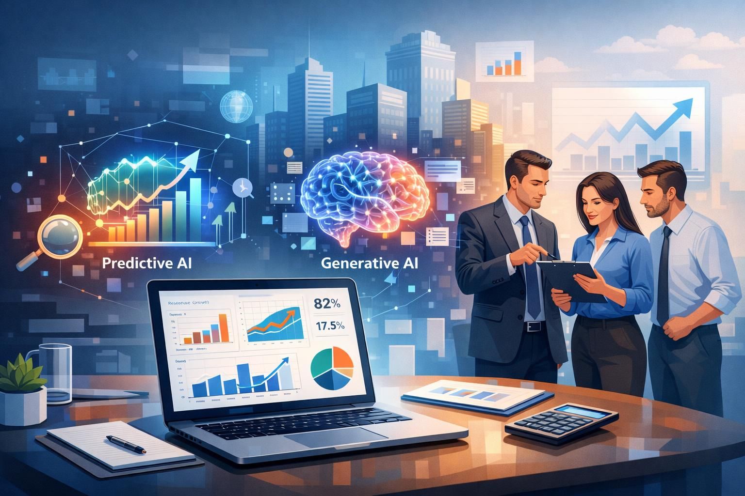 entdecken sie den tatsächlichen mehrwert von prädiktiver und generativer ki im jahr 2026 und erfahren sie, welche technologie die zukunft der künstlichen intelligenz prägen wird.